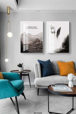 File gốc File tranh hiện đại pha lê gương KF78465 (in tráng gương) ốp tường