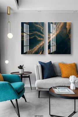 File gốc File tranh hiện đại pha lê gương KF78483 (in tráng gương) ốp tường