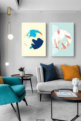 File gốc File tranh hiện đại pha lê gương KF78496 (bản quyền) cho in ấn