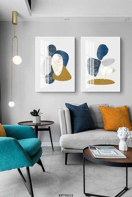 File in mica File tranh hiện đại pha lê gương KF78512 (bản gốc) siêu trong