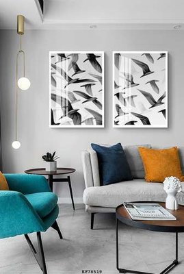 File gốc File tranh hiện đại pha lê gương KF78519 (in lụa) họa tiết 3D