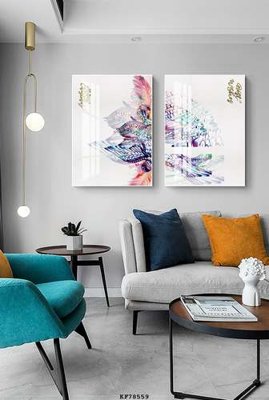 File tranh in mica File tranh hiện đại pha lê gương KF78559 (độ phân giải cao)