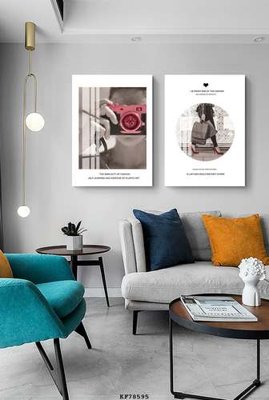 File tranh File tranh hiện đại pha lê gương KF78595 (bản gốc) treo phòng ăn