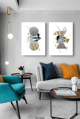 File gốc File tranh hiện đại pha lê gương KF78606 (in mica) trang trí