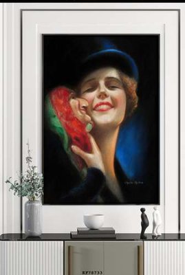 File ảnh gốc File tranh hiện đại pha lê gương KF78733 không vỡ nét