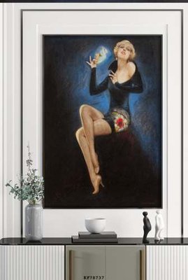File gốc File tranh hiện đại pha lê gương KF78737 (in tráng gương) nghệ thuật