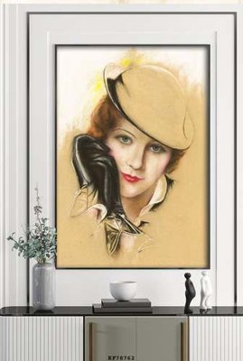 File tranh quảng cáo File tranh hiện đại pha lê gương KF78762 (file gốc) chuyên nghiệp