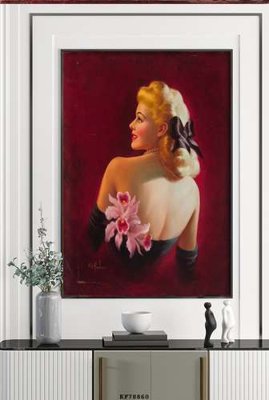 File tranh File tranh hiện đại pha lê gương KF78860 (gốc) in vải canvas