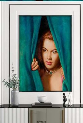 File gốc File tranh hiện đại pha lê gương KF78900 (cho in UV) siêu nét