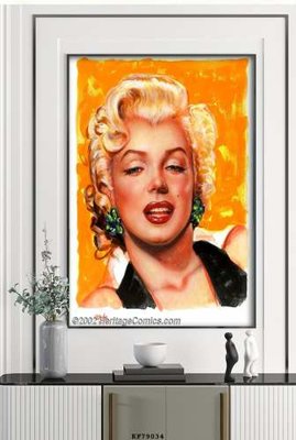 File in trần File tranh hiện đại pha lê gương KF79034 (bản gốc 3D) sống động