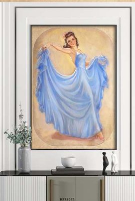 Ảnh gốc File tranh hiện đại pha lê gương KF79071 (độ nét cao) in mica