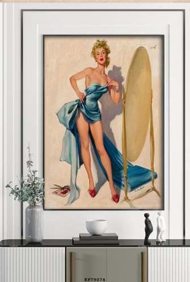 File in mica File tranh hiện đại pha lê gương KF79074 (bản gốc) sắc sảo