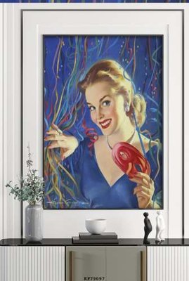 File gốc File tranh hiện đại pha lê gương KF79097 (in tráng gương) hiện đại