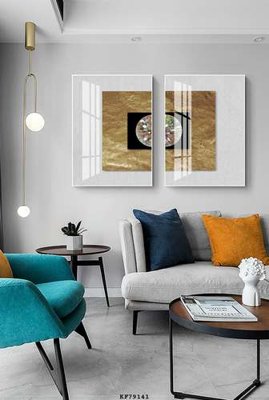 File ảnh File tranh hiện đại pha lê gương KF79141 (gốc) in poster