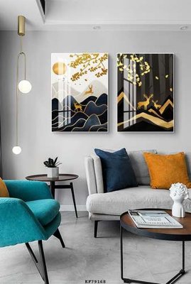 File tranh in trần File tranh hiện đại pha lê gương KF79168 (ảnh gốc siêu nét)