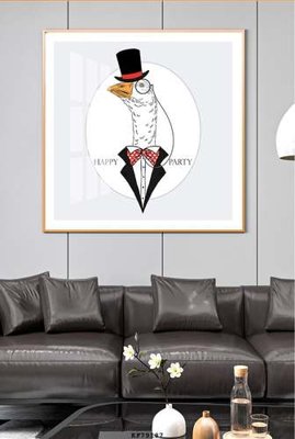 Download file File tranh hiện đại pha lê gương KF79187 (gốc) in mica đèn LED