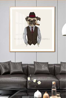 File gốc File tranh hiện đại pha lê gương KF79190 (phiên bản chuẩn) để in ấn