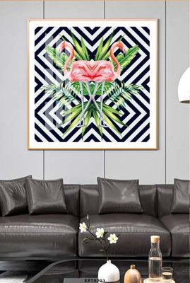 Tải file gốc File tranh hiện đại pha lê gương KF79203 (bản PSD) còn layer