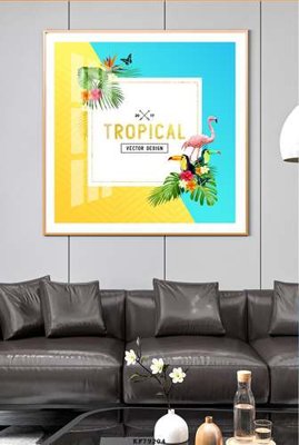 Download file gốc File tranh hiện đại pha lê gương KF79204 (in mica) trang trí