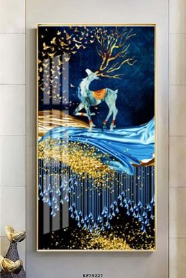 Tải xuống file tranh gốc File tranh hiện đại pha lê gương KF79227 (PSD/TIFF)