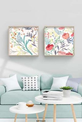 File gốc File tranh hiện đại pha lê gương KF79229 (in lụa) tranh phong thủy