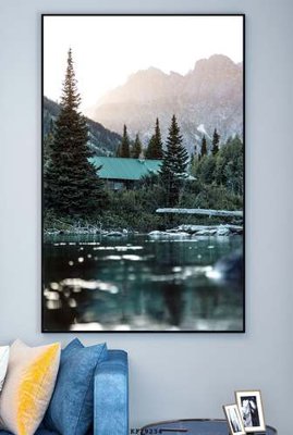 File tranh File tranh hiện đại pha lê gương KF79234 (gốc) chủ đề con người