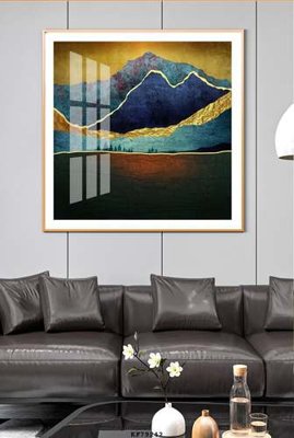 Tải file File tranh hiện đại pha lê gương KF79242 (ảnh gốc) file AI/EPS