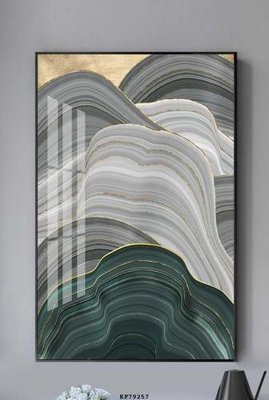 File ảnh File tranh hiện đại pha lê gương KF79257 (gốc) in quảng cáo ngoài trời