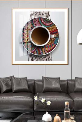 File in ấn File tranh hiện đại pha lê gương KF79276 (bản gốc) cao cấp