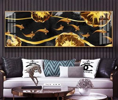 File tranh File tranh hiện đại pha lê gương KF79292 (bản gốc) trang trí văn phòng