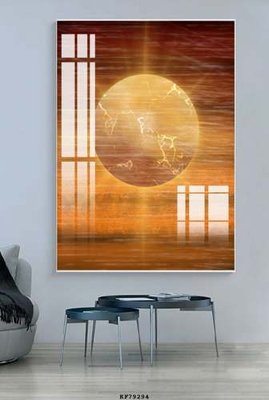 File gốc File tranh hiện đại pha lê gương KF79294 (in 3D) nghệ thuật