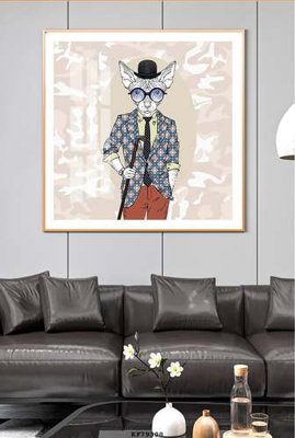 File gốc File tranh hiện đại pha lê gương KF79300 (thiết kế) độc quyền