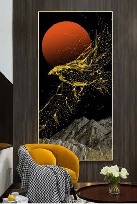 Tải file File tranh hiện đại pha lê gương KF79325 (ảnh gốc) in gạch 3D