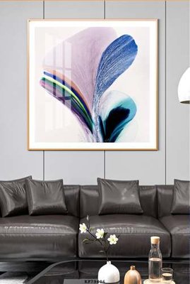 File gốc in ấn File tranh hiện đại pha lê gương KF79406 chuẩn màu CMYK