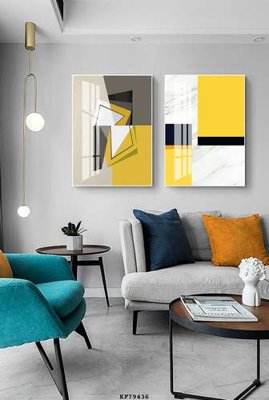 Tải về hình ảnh gốc File tranh hiện đại pha lê gương KF79436 sắc nét