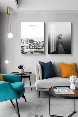 File in lụa File tranh hiện đại pha lê gương KF79485 (chất lượng cao) File tranh hiện đại pha lê gương KF79485