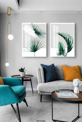 Download file File tranh hiện đại pha lê gương KF79486 (gốc) in mica đèn LED