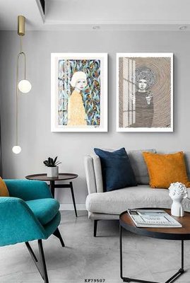 Ảnh mô tả file gốc in mica File tranh hiện đại pha lê gương KF79507