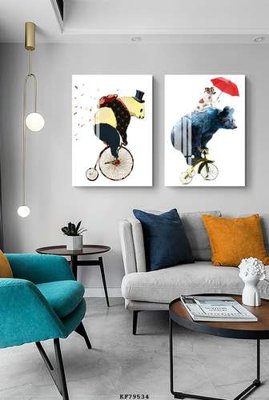 Tải file File tranh hiện đại pha lê gương KF79534 (ảnh gốc) file AI/EPS