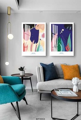 File tranh File tranh hiện đại pha lê gương KF79553 (gốc) chủ đề con người