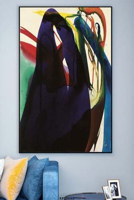 File gốc File tranh hiện đại pha lê gương KF79580 (in tráng gương) nghệ thuật