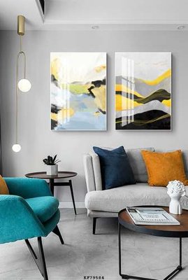 File tranh trang trí File tranh hiện đại pha lê gương KF79584 (file gốc)