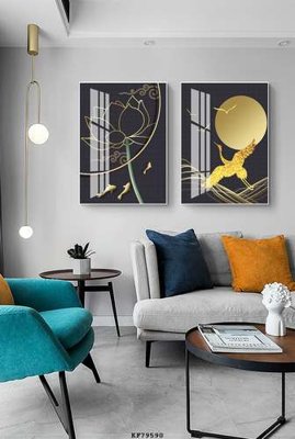 Tải file gốc in lụa File tranh hiện đại pha lê gương KF79590 siêu nét