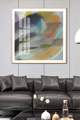 File ảnh File tranh hiện đại pha lê gương KF79608 (gốc) in decal dán tường