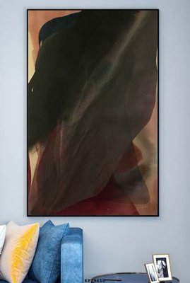 File gốc File tranh hiện đại pha lê gương KF79610 (in lụa) hoa văn cổ điển