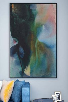 Download file File tranh hiện đại pha lê gương KF79613 (gốc) in mica bàn thờ