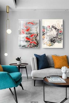 File tranh gốc File tranh hiện đại pha lê gương KF79631 (bản quyền) Filetranh.com