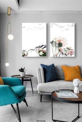 File gốc File tranh hiện đại pha lê gương KF79648 (in lụa) tranh phong thủy