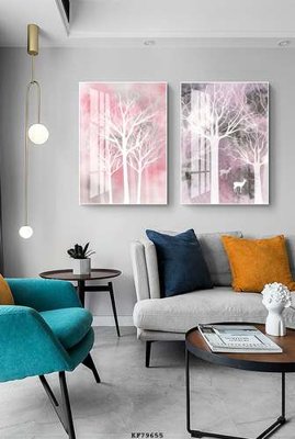 File tranh File tranh hiện đại pha lê gương KF79655 (gốc) in backlit film