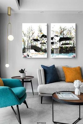 Tải file gốc File tranh hiện đại pha lê gương KF79662 (bản PSD) còn layer